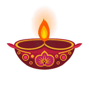 Animated diya
